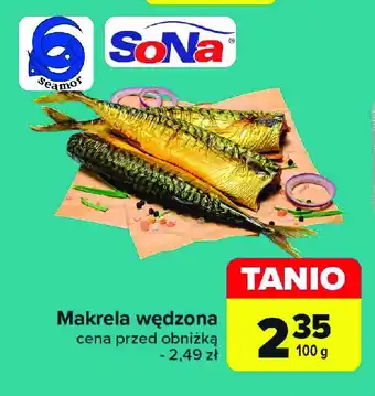 Carrefour Makrela wędzona Sona oferta