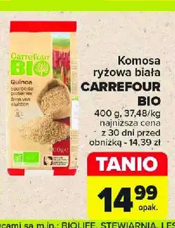 Carrefour Komosa ryżowa biała Carrefour bio oferta