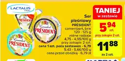 Carrefour Market Ser naturalny President brie oferta