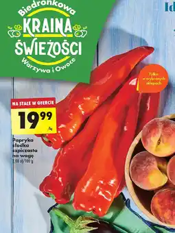 Biedronka Papryka słodka szpiczasta oferta