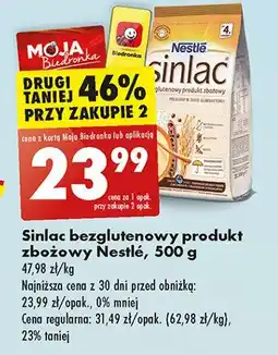 Kaszka zbożowa bezglutenowa Nestle sinlac