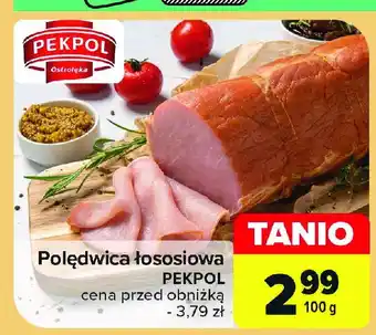 Carrefour Market Polędwica łososiowa Pekpol oferta