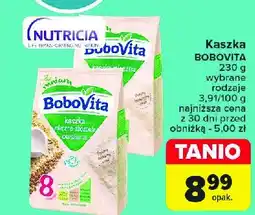 Carrefour Kaszka mleczno-zbożowa owsiana Bobovita mniam oferta