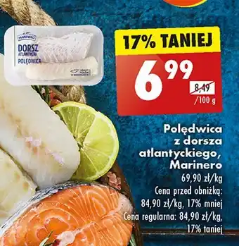 Biedronka Polędwica z dorsza atlantyckiego Marinero oferta