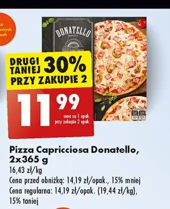 Biedronka Pizza capricciosa Donatello pizza oferta