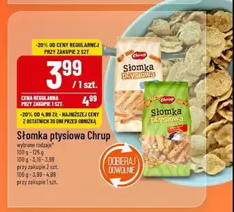 Polomarket Słomka ptysiowa z cukrem Chrup oferta