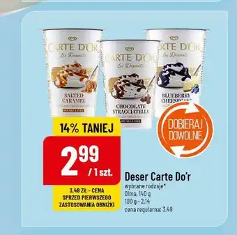 Polomarket Deser salted caramel Algida carte d'or les desserts oferta