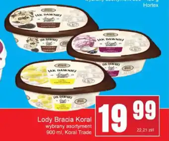 Słoneczko Lody Bracia Koral 900 ml, Koral Trade oferta