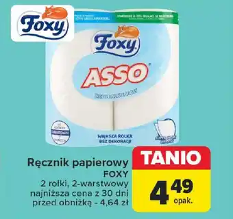 Carrefour Ręcznik papierowy FOXY oferta