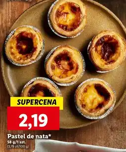 Lidl Pastel de nata Chrupiące Z Pieca oferta