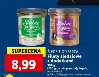 Lidl Filety śledziowe ze śliwką Śledzie Od Serca oferta