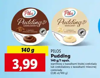 Lidl Pudding waniliowy Pilos oferta