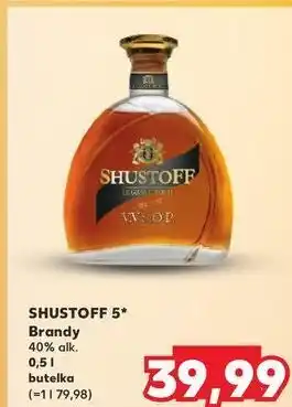 Kaufland Brandy Shustoff Grande Reserve 5 oferta