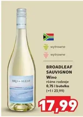 Kaufland Wino Broadleaf Sauvignon Rose oferta