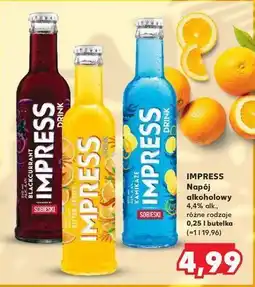 Kaufland Drink bitter spritz Sobieski Impress oferta