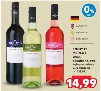 Kaufland Wino Enjoy It Merlot oferta