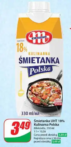 Dino Śmietanka wypasiona 18% kulinarna Mlekovita oferta