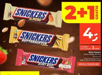 Dealz Baton Snickers Berry Whip oferta