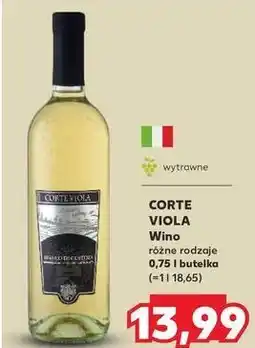 Kaufland Wino Corte Viola Chardonnay oferta