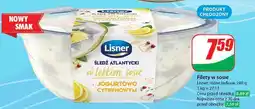 Dino Śledź atlantycki w lekkim sosie jogurtowo-cytrynowym Lisner oferta