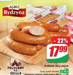Dino Kiełbasa zwyczajna Agro Rydzyna oferta