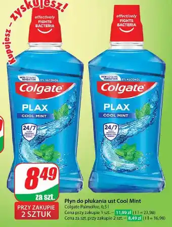Dino Płyn do ust cool mint Colgate Plax oferta