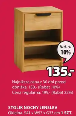 JYSK Stolik nocny S! oferta