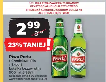 Netto Piwo Perła oferta