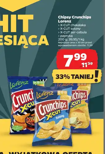 Netto Chipsy Crunchips Lorenz oferta