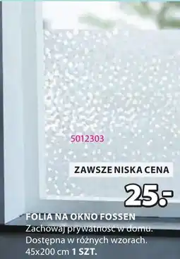 JYSK FOLIA NA OKNO FOSSEN oferta