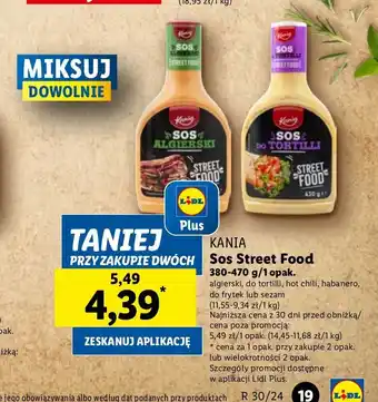 Lidl Sos habanero Kania oferta