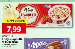 Lidl Lody spaghetti Gelatelli oferta