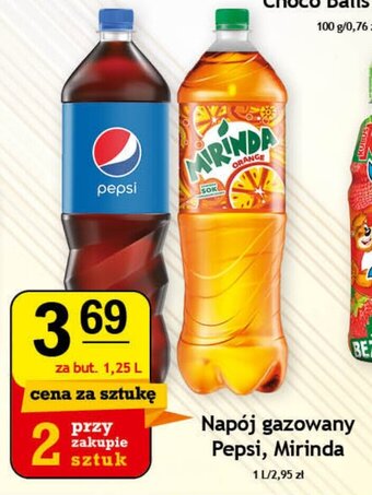 Gram Market Napój gazowany Pepsi. Mirinda 1,25l oferta