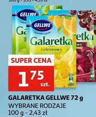 Auchan Galaretka wiśniowa Gellwe oferta