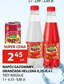 Auchan Oranżada biała Hellena oferta