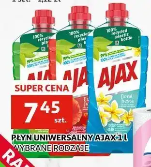 Auchan Płyn do mycia konwalie Ajax Floral Fiesta oferta