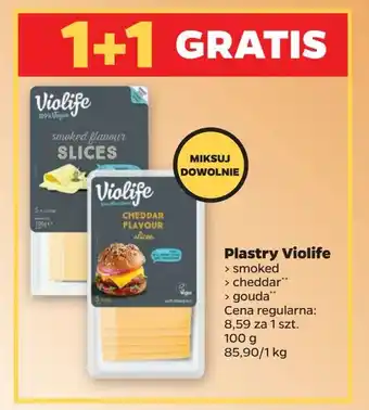 Netto Ser w plastrach smoked Violife oferta