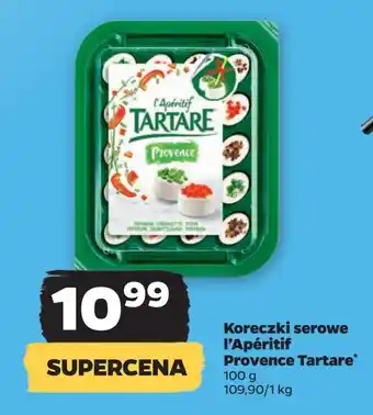 Netto Aperifrais koreczki twarogowe smak prowansji Tartare oferta