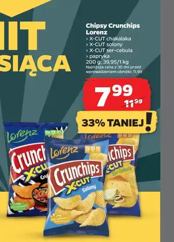 Netto Chipsy chakalaka Crunchips X-Cut oferta