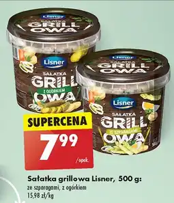 Biedronka Sałatka grillowa ze szparagami Lisner oferta
