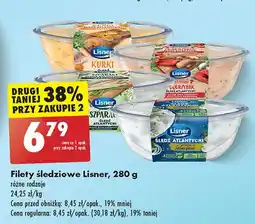 Biedronka Filety śledziowe w sosie grzybowym z pieczoną papryką i podgrzybkami Lisner Smak Sezonu oferta