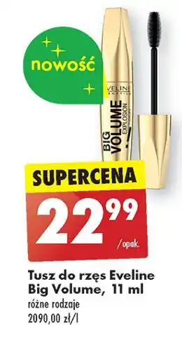 Biedronka Tusz do rzęs czarny Eveline Big Volume Explosion oferta