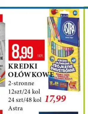 E.Leclerc Kredki ołówkowe dwustronne Astra oferta