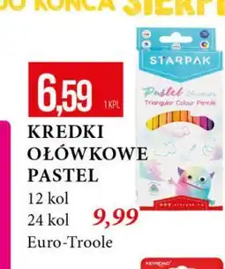 E.Leclerc Kredki ołówkowe pastel Starpak oferta