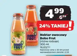 Netto Nektar jabłko i truskawka Bobo frut oferta