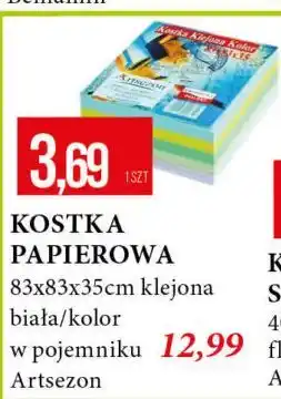 E.Leclerc Kostka w pojemniku kolorowa Artsezon oferta