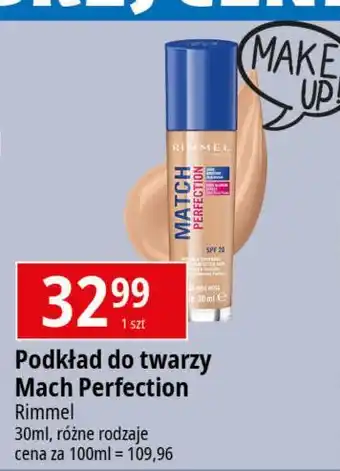 E.Leclerc Podkład spf 20 nr 200 soft beige Rimmel Match Perfection oferta