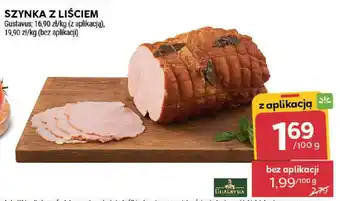Stokrotka SZYNKA Z LIŚCIEM Gustavus, 100 g oferta