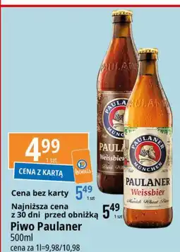 E.Leclerc Piwo Paulaner Hefe-Weissbier Naturtrub oferta