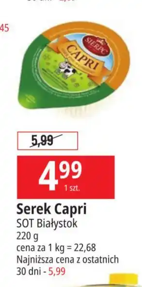 E.Leclerc Serek typu włoskiego capri Sierpc oferta